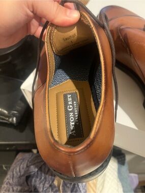 Men's Brown Leather Dress Shoes